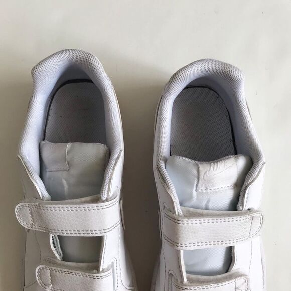 Nike white Court Royale PS sneakers VGUC size 3 youth - Picture 2 of 8